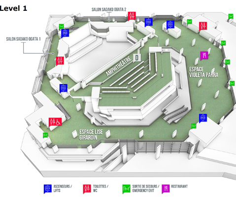 Floor plan CICG