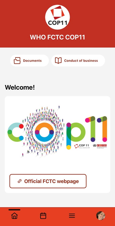 Your mobile companion for the COP11