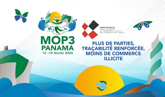 Troisième session de la Réunion des Parties au Protocole pour éliminer le commerce illicite des produits du tabac (MOP2)