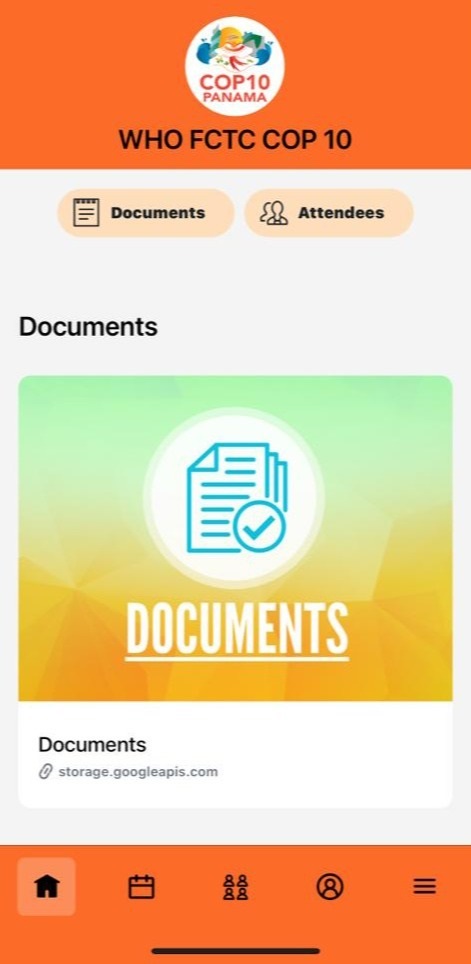 Your mobile companion for the COP10