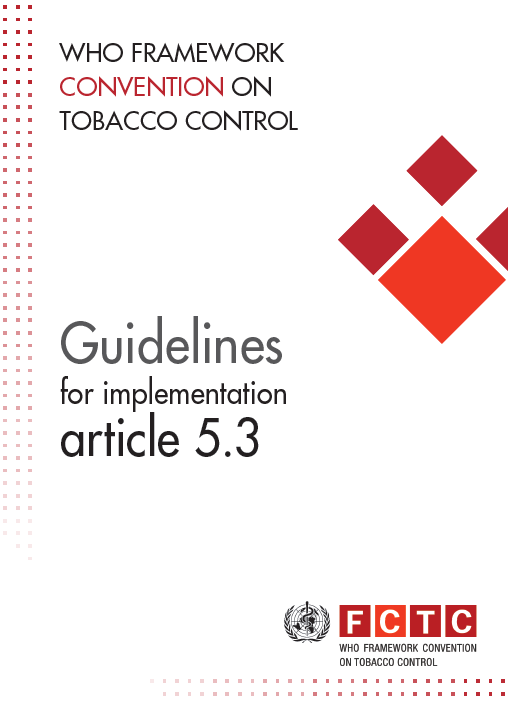 Guidelines for implementation of Article 5.3 Protection of public