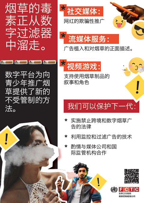 世衛組織菸草控制框架公約第13條資訊圖表