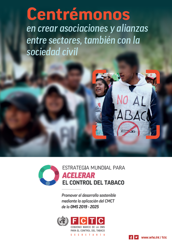 Centrémonos en crear asociaciones y alianzas entre sectores, también con la sociedad civil