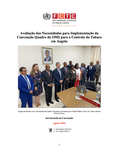 Angola WHO FCTC Needs Assessment