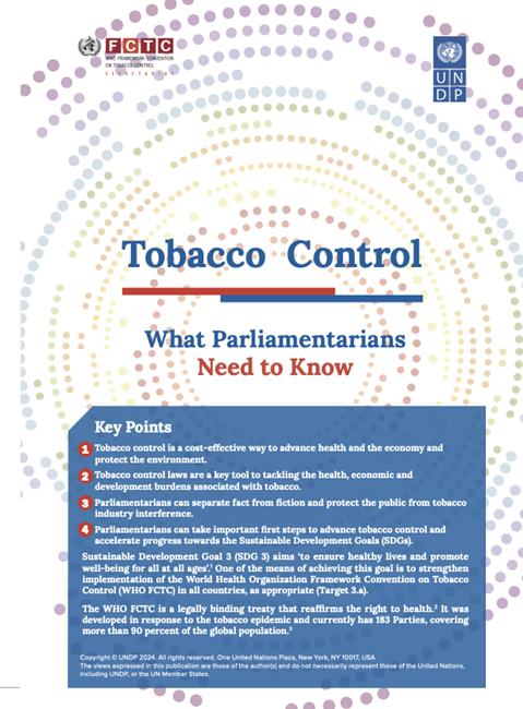 Tobacco Control: What Parliamentarians Need to Know