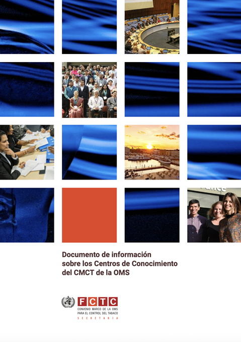 Documento de información sobre los Centros de Conocimiento del CMCT de la OMS