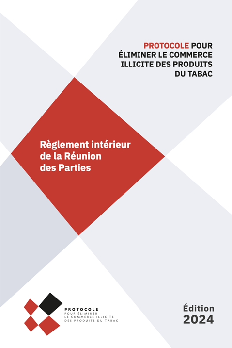 Règlement intérieurde la Réuniondes Parties