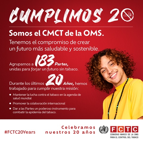 Infografía - 20 años del CMCT de la OMS