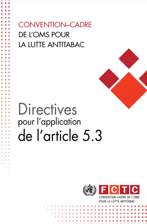 Directives pour l’application de l’article 5.3