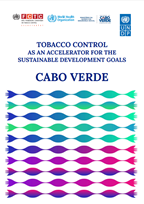 Policy brief: Tobacco control as an accelerator for the Sustainable Development Goals in Cabo Verde, Publication cover