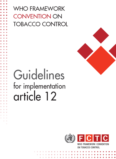 Guidelines for implementation of Article 12
