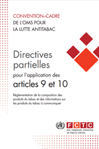 Réglementation de la composition des produits du tabac et des informations sur les produits du tabac à communiquer