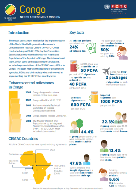 Needs Assessment Factsheet: Congo