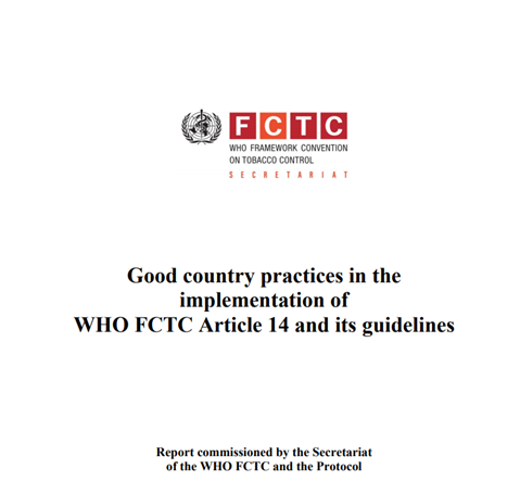 Good country practices in the implementation of WHO FCTC Article 14 and its guidelines